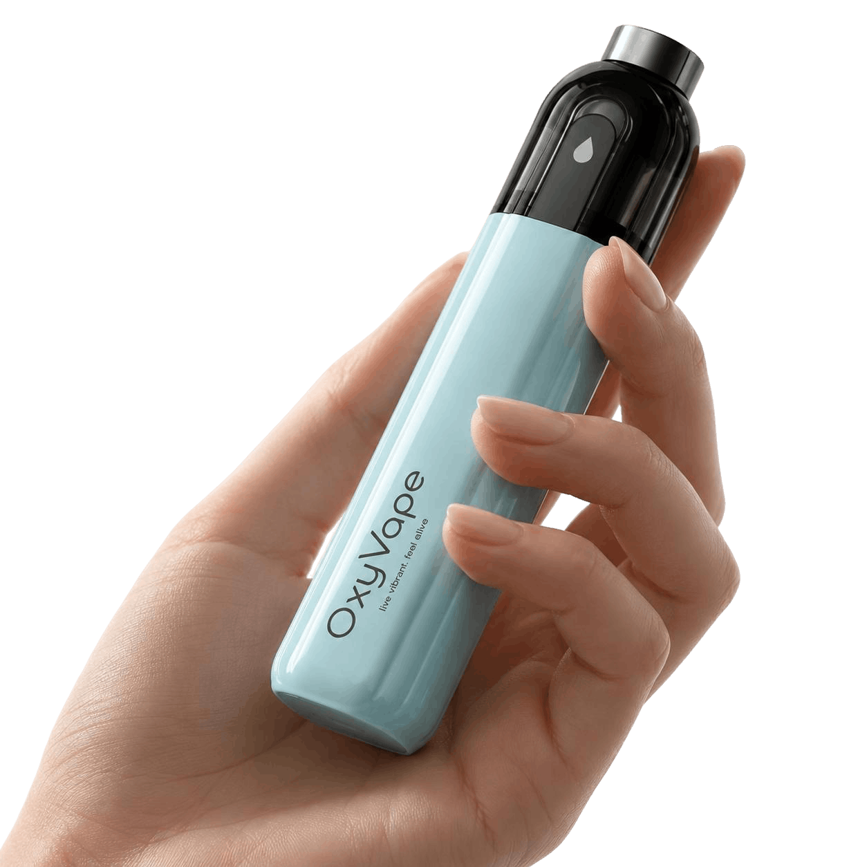אישה מחזיקה OXYVAPE